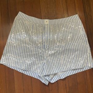 Anthropologie Sequin Women's Shorts XL